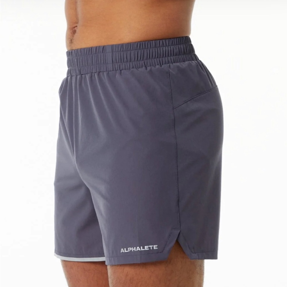 NWT Alphalete Infinity Core Short Muted Purple Size Large